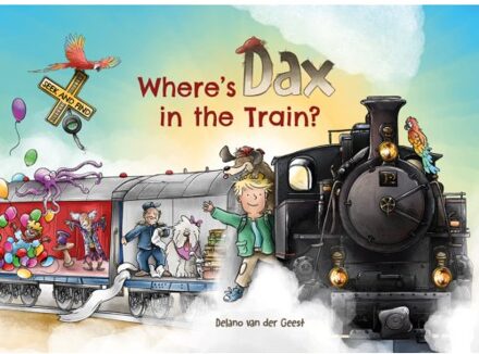 Where's Dachshund Dax? In The Train - Delano van der Geest