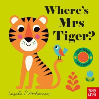 Where's Mrs Tiger? - Felt Flaps - Ingela P Arrhenius