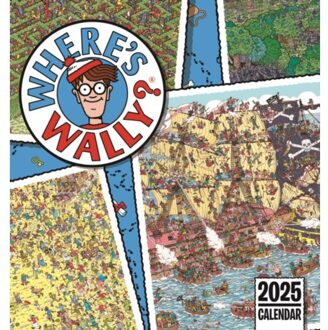 Where's Wally Easel Desk Calendar 2025 - Calendars, Carousel