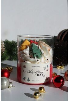 whipped wax - christmas day kaars, 300 gram