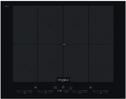 Whirlpool SMO 658C/NE Inductie inbouwkookplaat Zwart