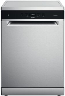 Whirlpool WH7FA14BN7A0X Vrijstaande vaatwasser Zilver