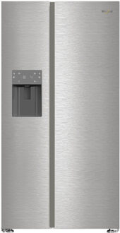 Whirlpool WHG2 6574W X5E Privilege Amerikaanse koelkast Zilver