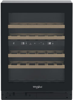 Whirlpool WHWBU60D2B Inbouw wijnkoelkast Zwart