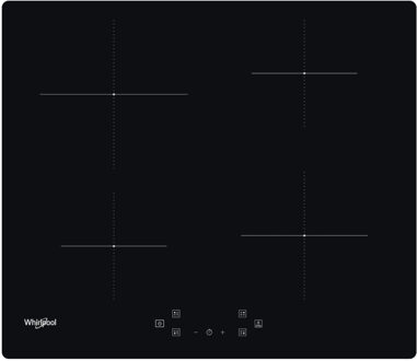 Whirlpool WS Q4860 NE Inductie kookplaat Zwart