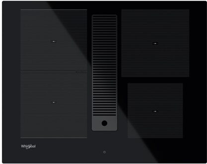 Whirlpool WVH 1065B F KIT Inductie inbouwkookplaat met afzuiging Zwart