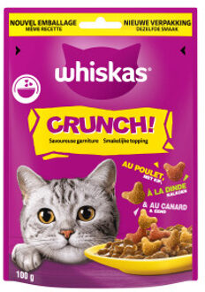 Whiskas Crunch kattensnacks Per 3