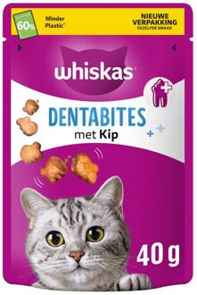 Whiskas Dentabites - Kattensnack - Kip - 40 gram