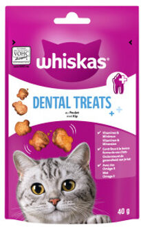 Whiskas Dental Treats met kip kattensnacks Per 3