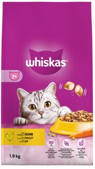 Whiskas Droog Senior Kip zak 1,9Kg 1x6