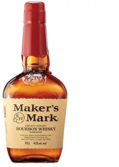 Whiskey Bourbon Maker'S Mark Kentucky, 45 °, 700 ml, free from Spain, Alcohol, Whiskey