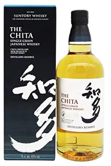 Whiskey The Chita lapel Suntory Single Grain Japanese , Whiskey Japanese 43% - 700 ml, free from Spain, Alcohol