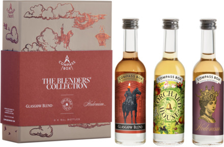 Whisky Compass Box Blenders Giftpack 3x5cl 15CL