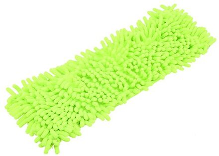WHISM Chenille Mop Hoofd Wasbare Platte Mop Heads Badkamer Vervanging Doek Vloer Mop Ruitenwisser Stofdoek Accessoires Schoonmaken Tool groen