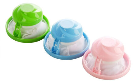 Whism Drijvende Mesh Filter Zak Wasmachine Kleding Filtratie Netto Vouwen Haar Remover Wasserij Bal Zakken Thuis Schoonmaken Tool Groen