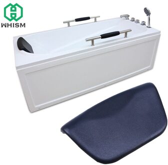 Whism Luxe Spa Waterdichte Pu Bad Kussens Badkuip Hoofdsteun Zuignap Schuim Badkamer Body Mist Antislip Bad kussen
