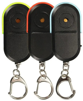 Whistle Sound LED Light Anti-Lost Alarm Key Finder Locator Keychain Device DQ-Drop