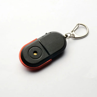 Whistle Sound LED Light Anti-Lost Alarm Key Finder Locator Keychain Device PUO88