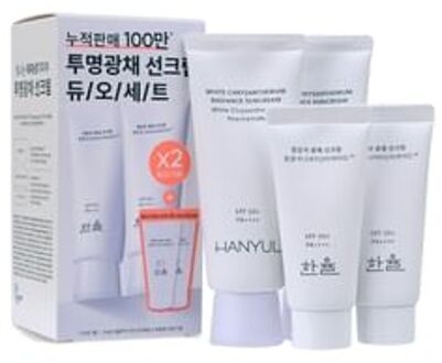 White Chrysanthemum Radiance Suncream Special Set 4 pcs