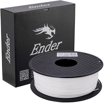 White Color Ender 3D PLA Printer Filament 1.75mm 1kg/Roll 2.2lb Spool with CE Certification For 3D Printer