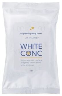 White Conc Brightening Body Sheet with Vitamin C 18 pcs
