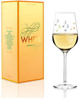 White Design Witte wijnglas 024