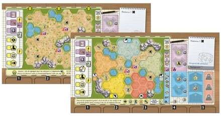 White Goblin Games Ark Nova - Dierentuinplattegrond (set 1)