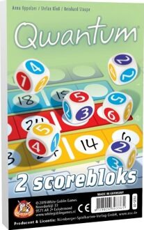 White Goblin Games dobbelspel Qwantum bloks (extra scorebloks)  - 8+