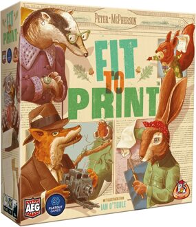 White Goblin Games Fit to Print - Bordspel