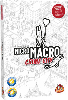 White Goblin Games kaartspel MicroMacro Crime City karton