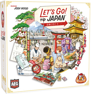 White Goblin Games Let's Go to Japan - Bordspel