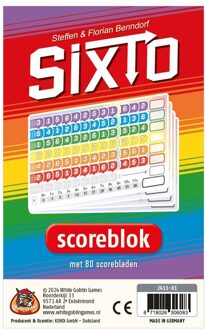 White Goblin Games Sixto Scorebloks