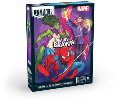 White Goblin Games Unmatched Marvel: Brains and Brawn