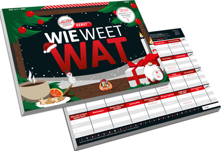 White Goblin Games Wie Weet Wat - Kerst Editie