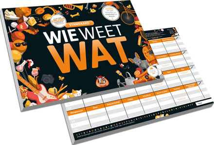 White Goblin Games Wie Weet Wat - Standaard Editie