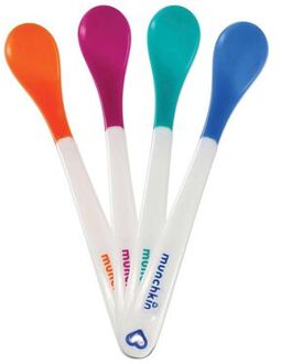 White Hot Safety Spoons - 4 Warmtegevoelige Lepels Multikleur