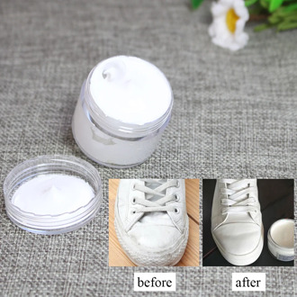 White Leather Paint Shoe Cream Coloring for Bag Sofa Car Seat Scratch 30ml Leather Dye Repair Restoration Color Change Paint