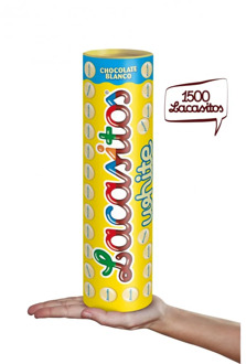 White Megatubo Lacasitos · 1.5Kg.