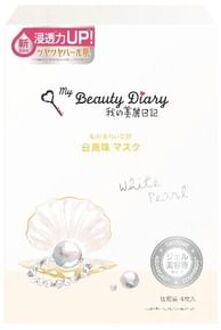 White Pearl Face Mask 4 pcs
