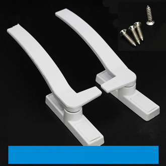 White Replacement UPVC Window Handles Left/ Hand Zinc Alloy Window Hardware Door Handle