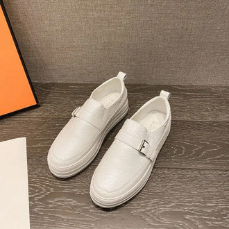 white shoes men casual luxury summer men shoes leather Breathable loafers men designer shoes sepatu pria kulit asli zapatillas