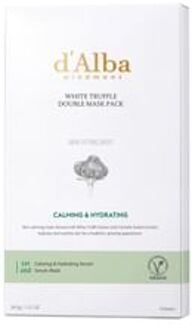 White Truffle Double Mask Pack Calming & Hydrating 34.5g x 4 sheets