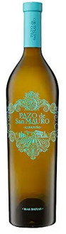 White wine manor San Mauro, Albariño, botle 750 ml, D.O Rias Baixas, white wine Rias Baixas, Shipping from Spain