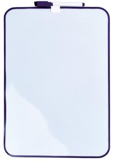 Whiteboard Desq 24x34cm + marker paars profiel