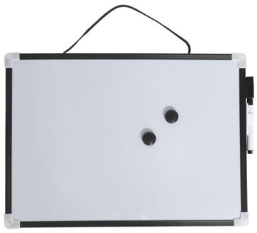 Whiteboard magnetisch - 23 x 18 cm - met marker/magneten