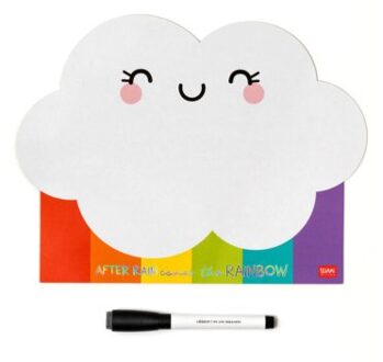 whiteboard magnetisch - regenboog