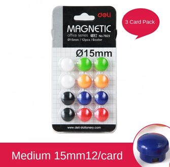 Whiteboard Magnetische Nail Whiteboard Magnetische Gesp Kleurrijke Schoolbord Stickers Magneti Leermiddelen Magnetische Sucker D15mm12pcs