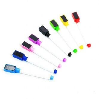 Whiteboard Marker 8 Stuks Magnetische Uitwisbare Kantoor School Whiteboard Tekening Pen Markers Briefpapier Kantoor Schoolbenodigdheden Magnetic