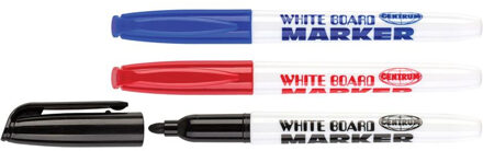 Whiteboard marker/stift - 3x stuks - multi - uitwisbaar