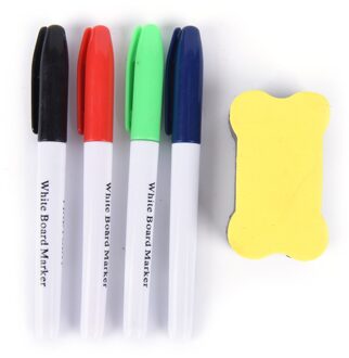 Whiteboard Marker Vloeibare Krijt Uitwisbare Maker Pen White Board Maker Pen Kantoor School Supply Met Whiteboard Gum